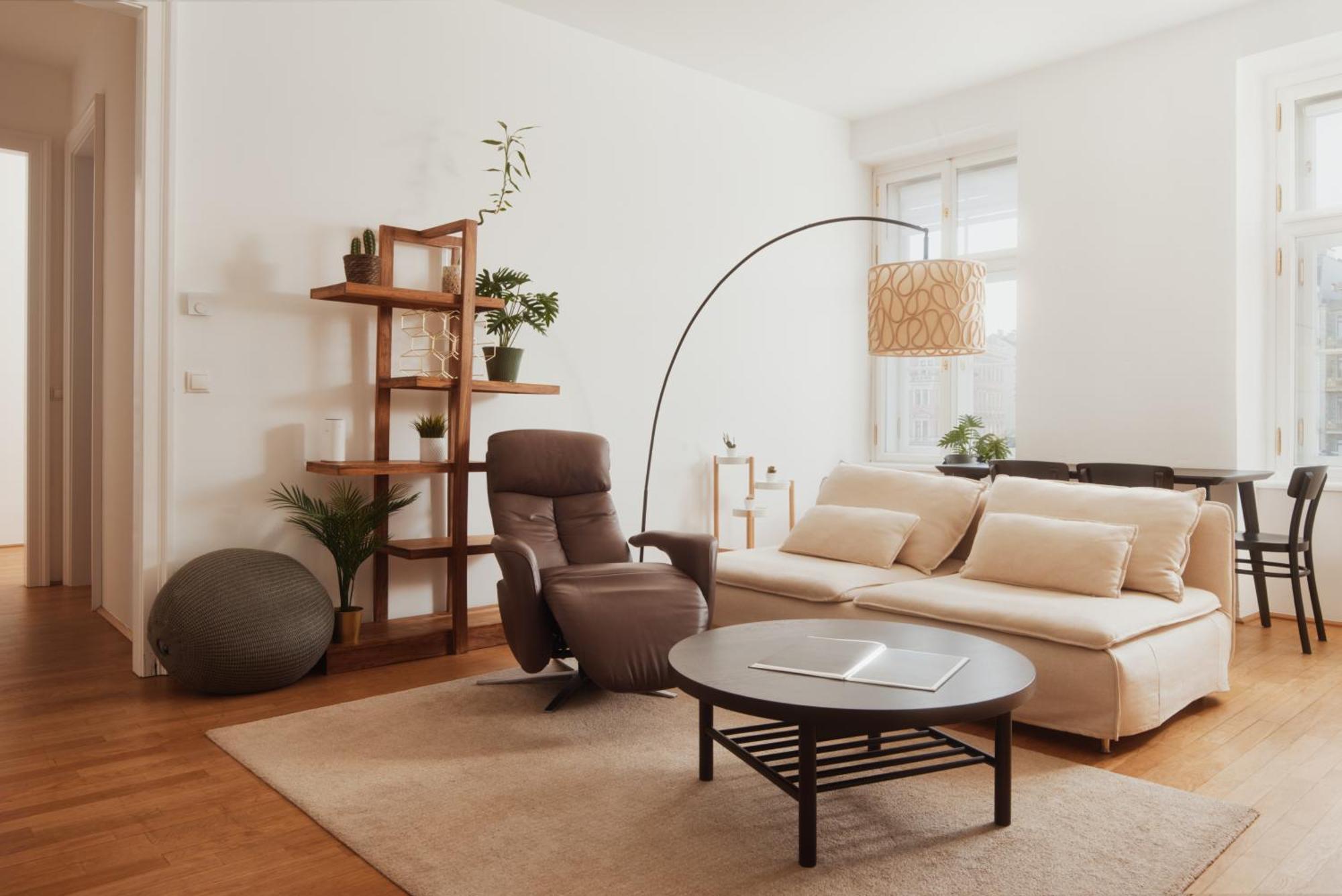 Stylish Designer Apartment At The Center Of Vienna Naschmarkt Esterno foto