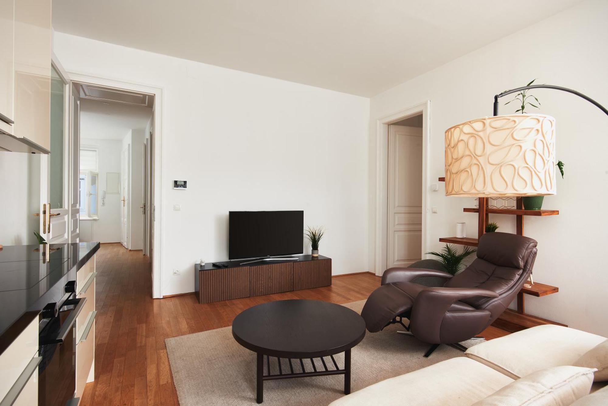 Stylish Designer Apartment At The Center Of Vienna Naschmarkt Esterno foto